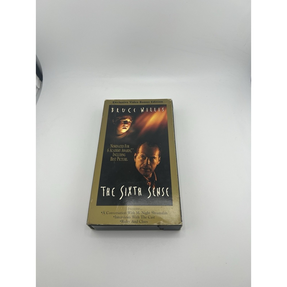 The Sixth Sense VHS 2000 Special Edition Haley Joel Osment Bruce Willis